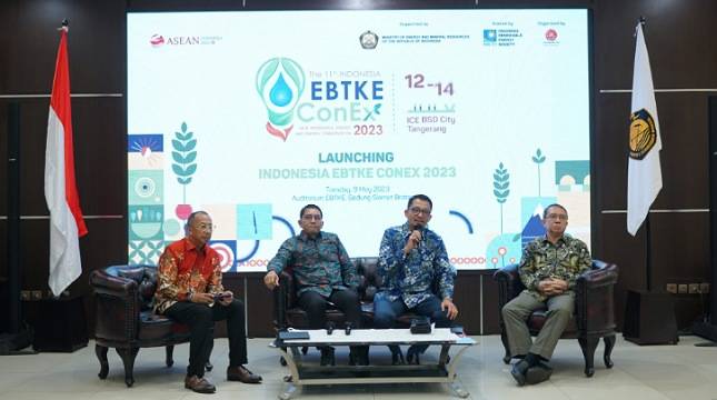 Indonesia EBTKE ConEx 2023 Siap Dukung Target Nol Emisi Karbon