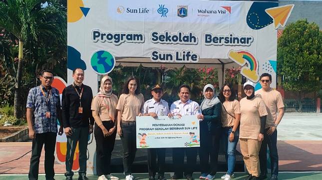 Sun Life Indonesia Gelar Program Sekolah Bersinar, Edukasi Pentingnya Gaya Hidup Sehat bagi Anak