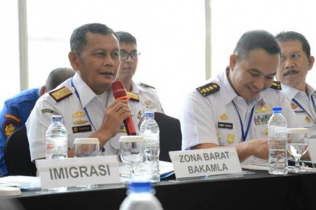 Bakamla RI Bersama Delegasi TPOM Malaysia Adakan Rapat Koordinasi di Batam