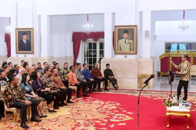 Presiden Jokowi  Jokowi  Audiensi dengan PSMTI
