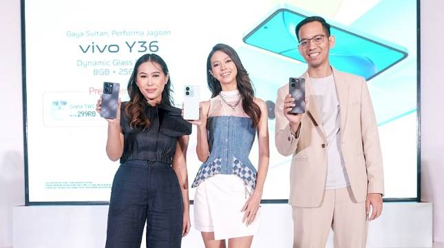 Hadir dengan Dynamic Glass Design, vivo Y36 Series Resmi Meluncur di Pasar Indonesia