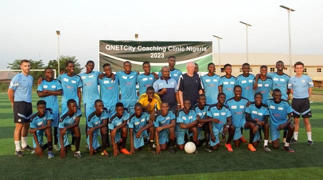 Tidak Hanya di Indonesia, QNET dan Manchester City Juga Lakukan ManCity Football Clinic di Nigeria