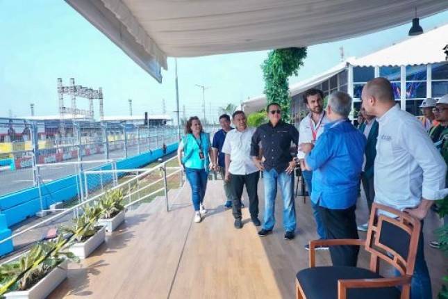 Ketum IMI  Acungkan Jempol Tiket Jakarta Eprix 2023 SOLD OUT! dan Siap Digelar Tanggal 3-4 Juni 2023