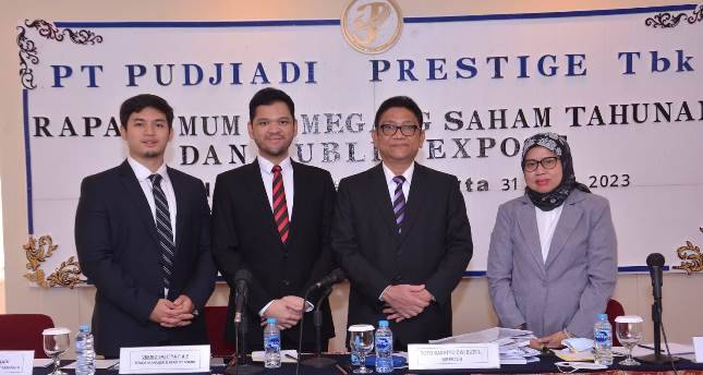 Membukukan Laba Bersih Rp279 Miliar, PT. Pudjiadi Prestige Tbk Tetapkan Pembagian Dividen dalam RUPS Tahun Buku 2022