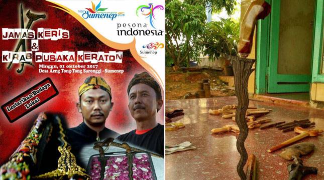 Lestarikan Budaya, Sumenep Gelar Haul Akbar dan Panjamasan Pusaka Leluhur 