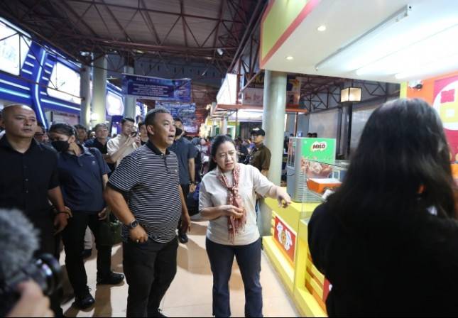 Kunjungi Jakarta Fair Kemayoran, Puan Maharani: JFK Dibuat Dari Dulu Untuk Pesta Rakyat
