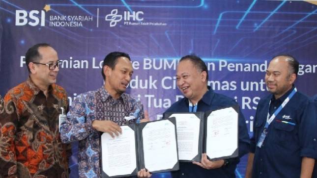 BSI Gandeng RS Pelabuhan Jadikan Emas  Kesejahteraan Karyawan