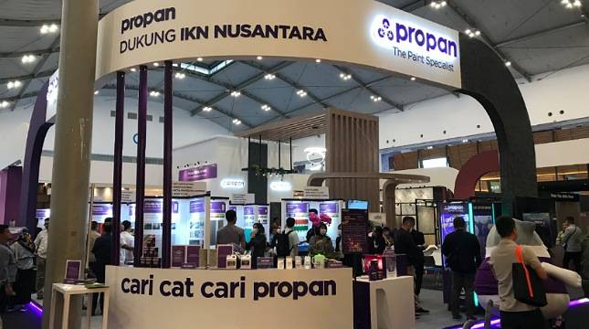 Propan Raya Usung Tema 'Propan Dukung IKN Nusantara' pada Pameran IndoBuildTech 2023