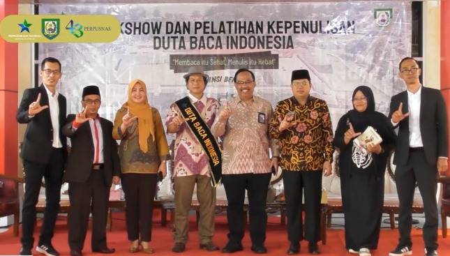 Raih Prestasi Terbaik Nasional Berkat Literasi, Pemprov Bengkulu Apresiasi Dukungan Perpusnas