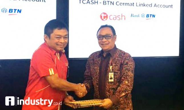 Kembangkan Keuangan Inklusif, BTN-Telkomsel Luncurkan TCASH-BTN Cermat