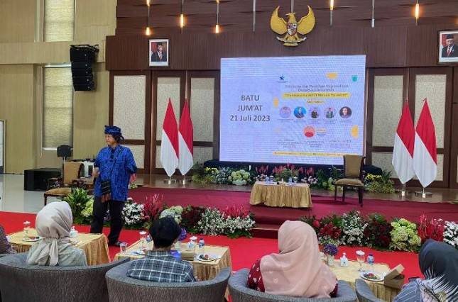 Talkshow dan Pelatihan Bersama Duta Baca Indonesia, Kota Batu Butuh Kolaborasi dan Integrasi Tingkatkan Literasi