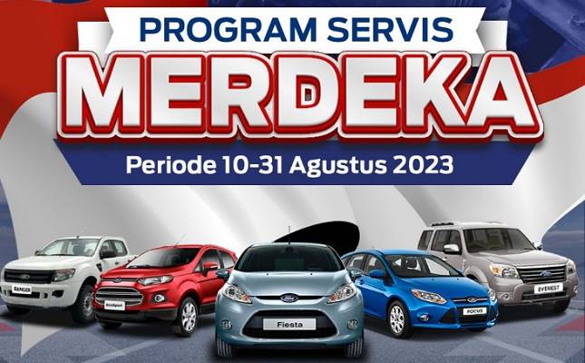 Sambut HUT RI ke-78, Ford & RMA Indonesia Hadirkan Program Service Merdeka