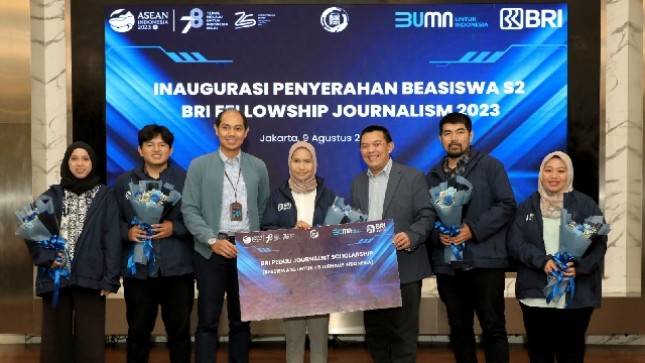 Inagurasi BRI Fellowship Journalism&nbsp;2023, 45 Jurnalis Resmi Peroleh Beasiswa S2