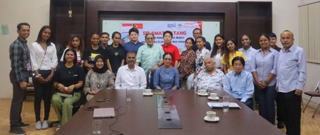 Sejarah Baru, 16 Mahasiswa Baru dari  Negara Timor Leste Kuliah di UTA &rsquo;45 Jakarta