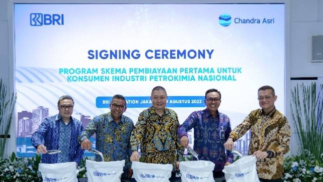 Dukung Rantai Pasok Industri Petrokimia Nasional, BRI Jalin Kerja Sama dengan Chandra Asri