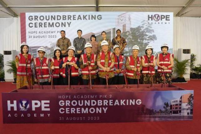 Groundbreaking HOPE Academy PIK 2, Siap Hadirkan Sekolah Berkualitas dan Cetak Pemimpin Transformatif