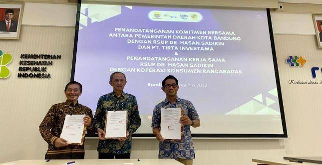 Danone-AQUA dan Pemkot Bandung Kerjasama Program Revitalisasi Area Kuliner RSUP Hasan Sadikin