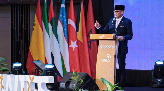 Menteri Sandi Harap Gelaran WIES 2023 Pacu Pengembangan Wirausaha Halal di Indonesia