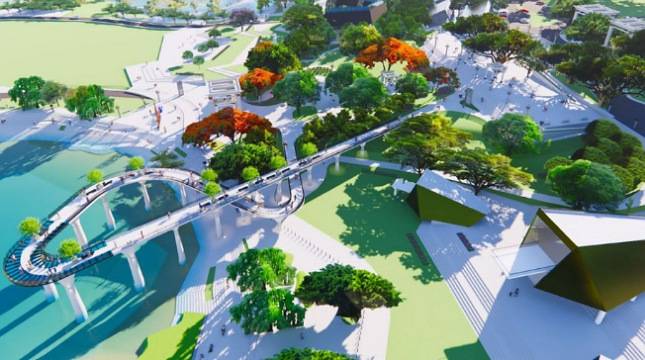 Penataan Kawasan Waduk Gajah Mungkur di Jawa Tengah Ditargetkan Rampung Desember 2023