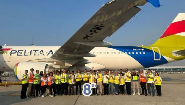 Kedatangan Armada Ke-8, Pelita Air Dukung Pemerintah Tingkatkan Konektivitas Udara Nasional
