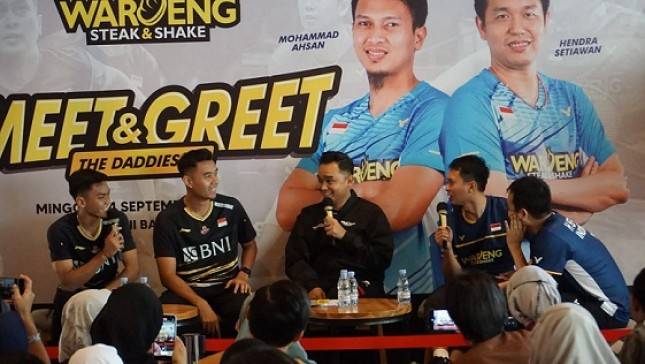 Waroeng Open Pertemukan Ganda Putra Badminton Kebanggaan Indonesia