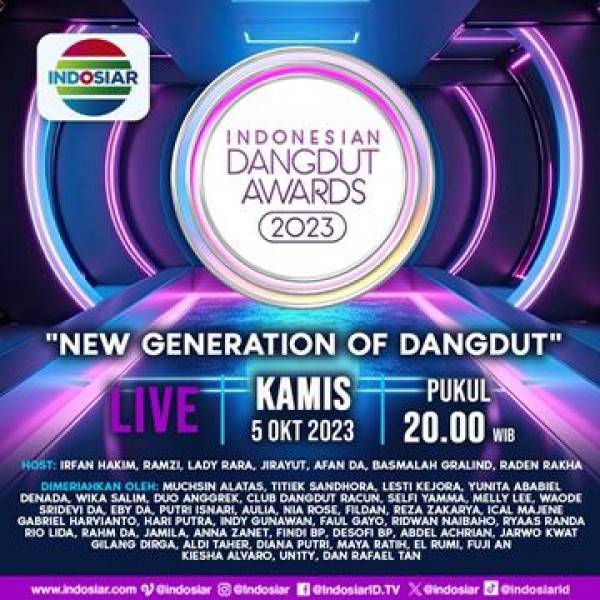 Indonesian Dangdut Awards 2023" Siap Memukau Pecinta Dangdut pada 5 Oktober 2023