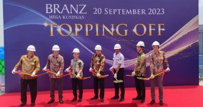 Tokyu Land Indonesia Gelar Topping Off Branz Mega Kuningan