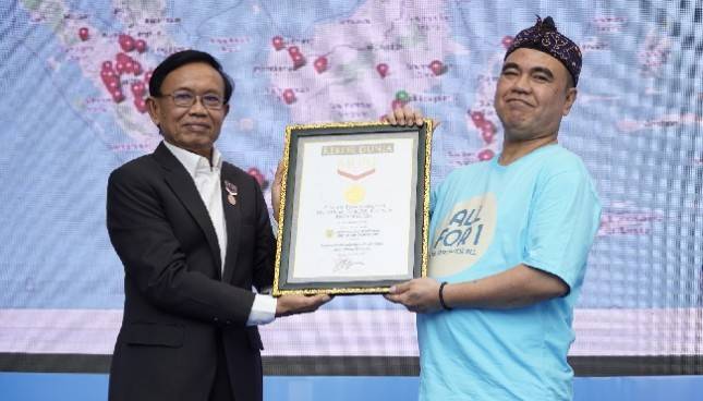 Vaksinasi Rabies Serentak di Indonesia, Kementan Pecahkan Rekor MURI