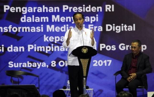 Presiden Jokowi Berharap Media Menebar Optimisme