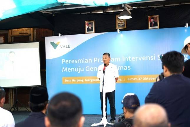 Vale Resmikan Program Intervensi Stunting Menuju Generasi Emas