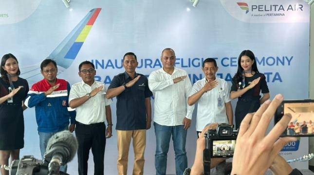 Menjadi Rute Ke-9, Pelita Air Resmi Buka Rute Penerbangan Ke Banjarmasin