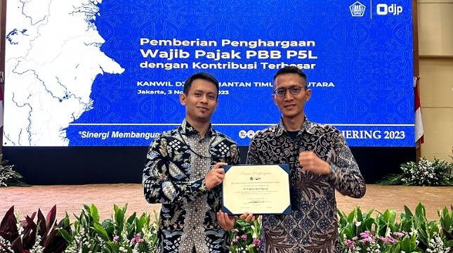 Taat Bayar Pajak, Kideco Raih Penghargaan dari DJP Kalimantan Timur dan Utara