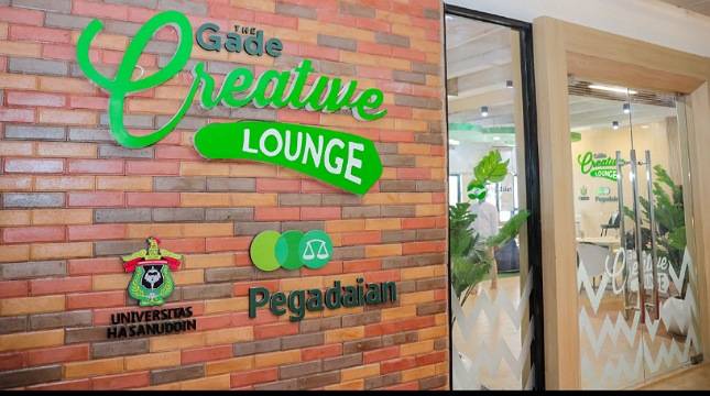 Dukung Kreativitas Anak Muda Indonesia, Pegadaian Resmikan The Gade Creative Lounge di UNHAS