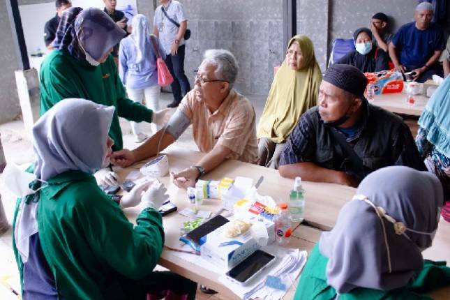BRI Kantor Cabang Bekasi Juanda Selenggarakan Pemeriksaan Kesehatan Gratis 