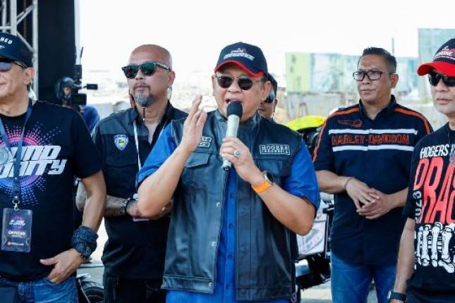 Ketua MPR RI Bamsoet Buka Ajang Balap Motor Harley Davidson 'HOGERS Indonesia Drag Race of National Event 2023'  