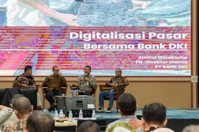 Perkuat Literasi Keuangan Digital,  Bank DKI Kolaborasi dengan Pasar Jaya Lewat Sinergi Forum Literasi