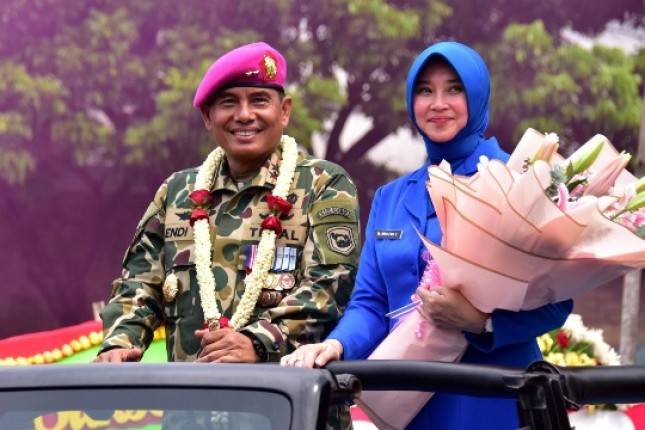 &ldquo;Bersama Sama Kita Kibarkan  Panji Marinir&rdquo; Entry Brefing Dankotmar