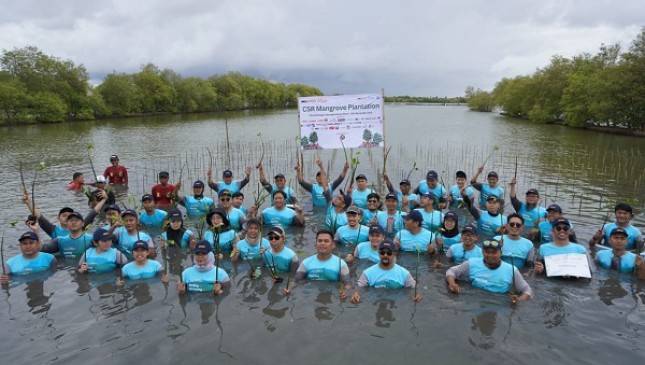 Cerita BEST dalam Penanaman 20.800 Pohon Mangrove di Muara Gembong Kabupaten Bekasi, Jawa Barat
