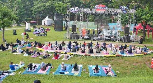 Aneka Keseruan Perayaan Ulang Tahun Ke-20 Digelar Mie Sedaap Di Hutan Kota GBK Jakarta
