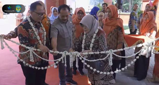 Diresmikan Perpusnas, Gedung Perpustakaan Umum Kabupaten Nganjuk Didorong Lakukan Pendekatan Inklusi Sosial