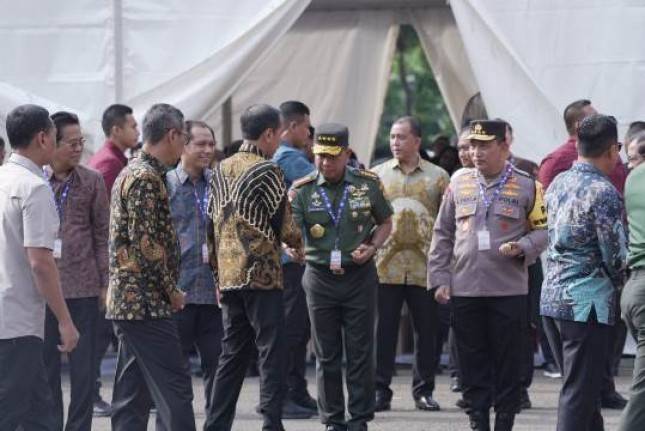 Panglima TNI Jenderal TNI Agus Subiyanto  Hadiri Acara Hakordia