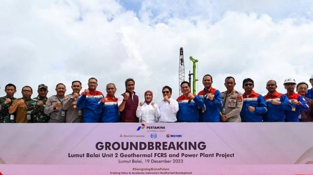 Pertamina Geothermal Energy Bangun PLTP Lumut Balai Unit 2