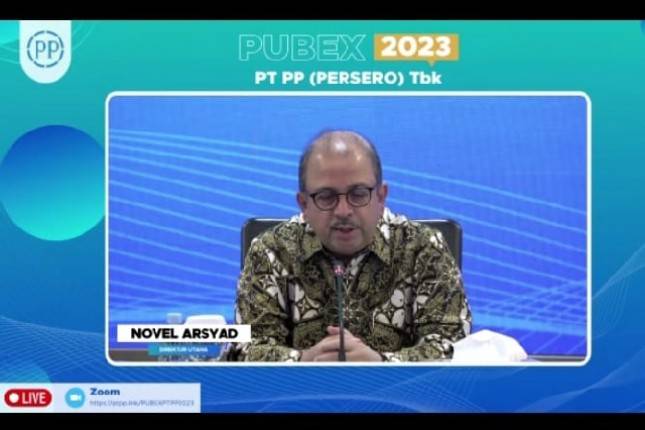 PT PP  Catatkan Capaian Kontrak Rp 30,20 Triliun hingga November 2023