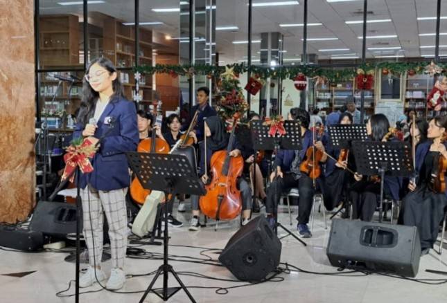 Maria Puspita Dewi Sinaga dari President University ke Pentas Nasional