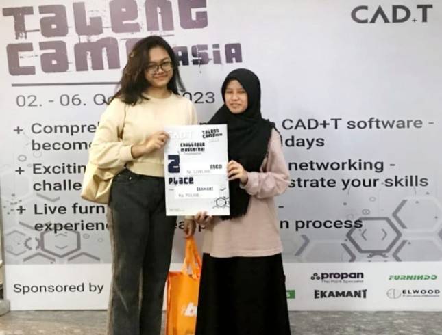 Kisah Annisa Mahasiswi President University asal Kebumen yang Berhasil Menjadi Juara Lomba Computer Aided Design (CAD)