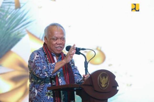 Puncak Peringatan Natal 2023, Menteri Basuki: Tetap Profesional Laksanakan Tugas Pembangunan Infrastruktur