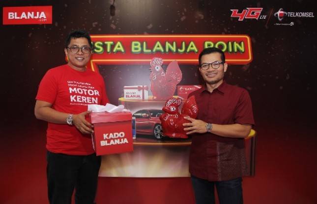 Telkomsel-BLANJA.com Hadirkan Sensasi Akhir Tahun dengan Pesta Blanja Poin