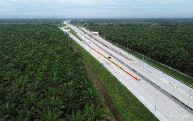 Perkuat Konektivitas Sumatera, Hutama Karya Targetkan Jalan Tol Trans Sumatera   Tahap 1 Rampung