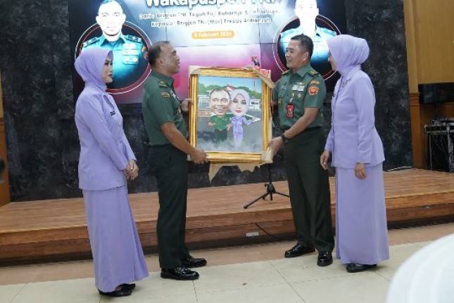 Kapuspen TNI Pimpin Sertijab dan Pisah Sambut Wakapuspen TNI