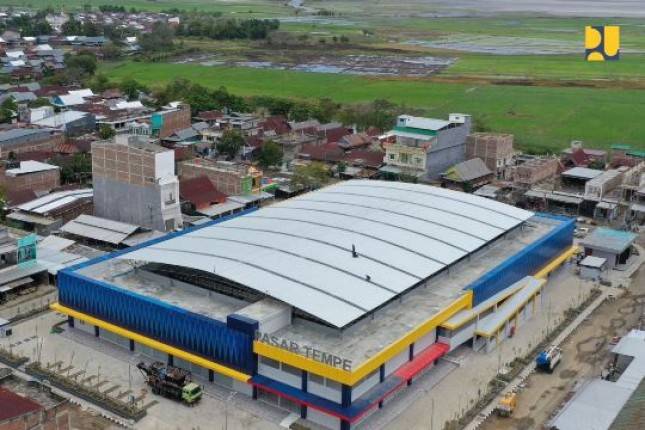 Kementerian PUPR Selesaikan Pembangunan Pasar Tempe Sengkang di Wajo Sulsel